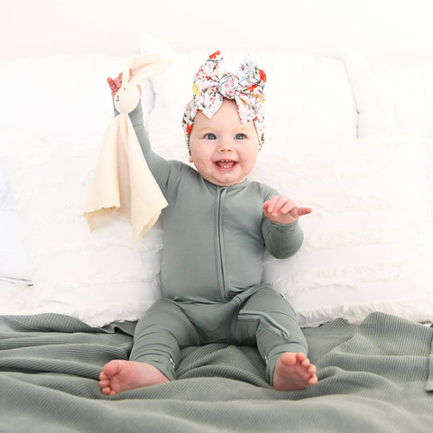 Eucalyptus Zip Bamboo Pajamas