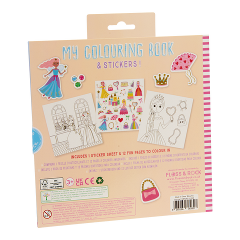 Princess Scented Coloring Book