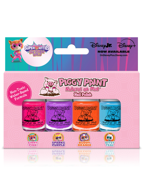 Non-toxic Nail Polish Gift Set for Kids - SuperKitties