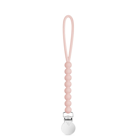 Pacifier Clip: Blush