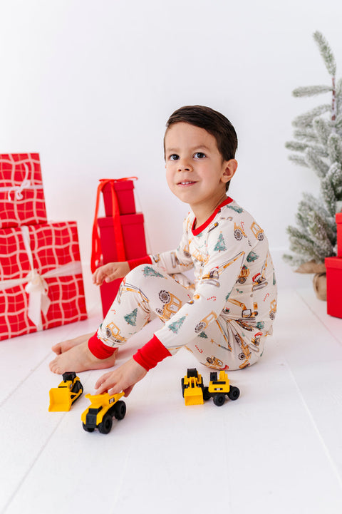 Merry Machinery Bamboo Pajama Set for Kids