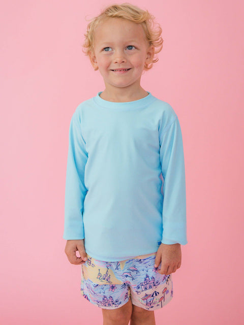 Boys Performance Hybrid Swim Trunks - Beach Day