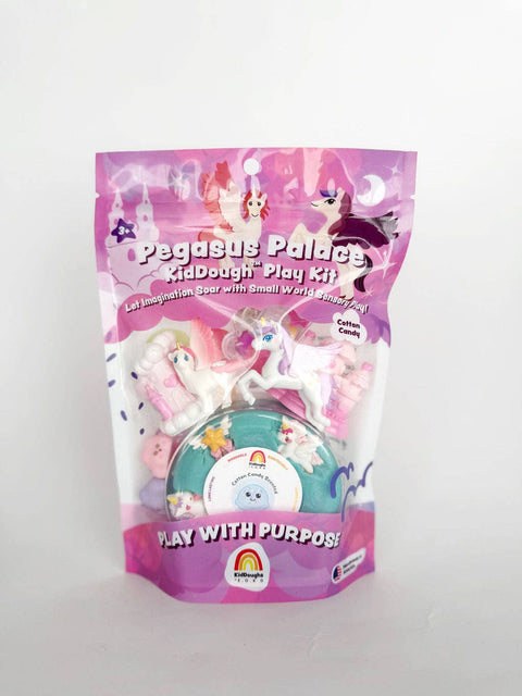Pegasus Palace KidDough Play Kit | Cotton Candy Scented