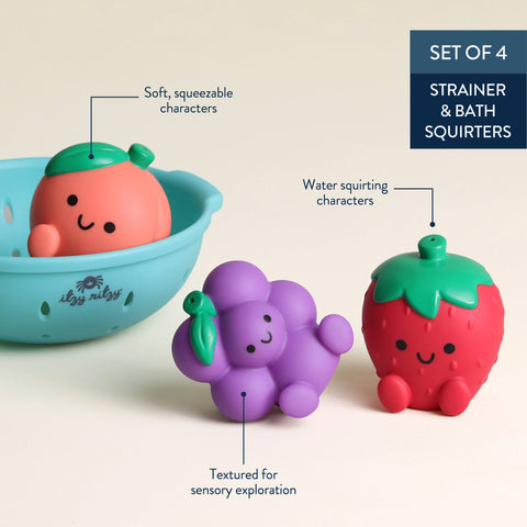 Itzy Splash Pals™ Bath & Water Toy - Fruits