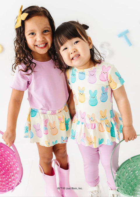 Pastel PEEPS™ Peplum Top