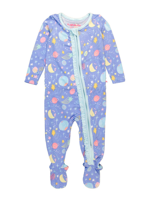 Starry Dreams Bamboo Footie Pajama