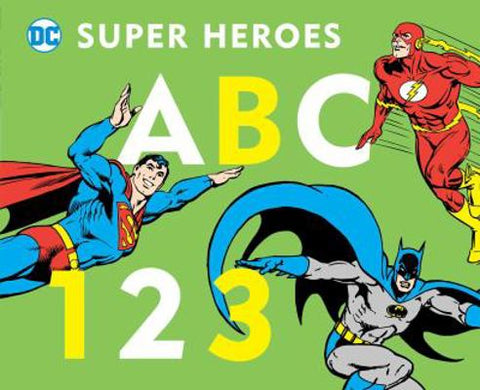 Super Heroes ABC 123 Book