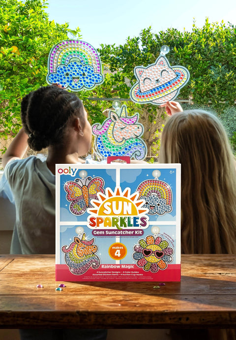 Sun Sparkles Gem Suncatcher Kit - Rainbow Magic