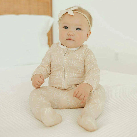 Zip-Up Footie Pajama - Sol