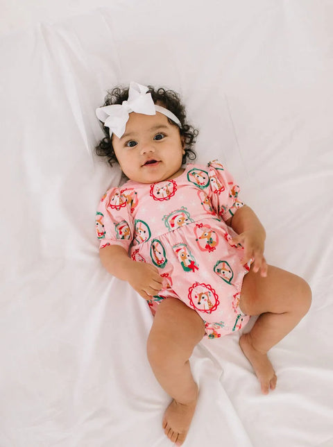 Puff Baby Romper - Reindeer