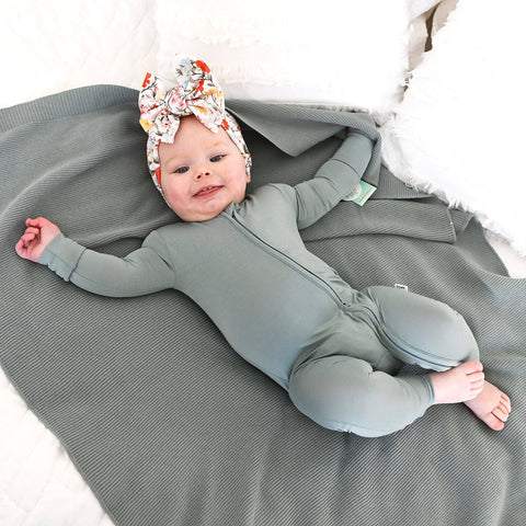 Eucalyptus Zip Bamboo Pajamas