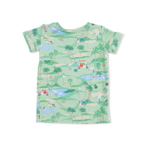 Loungewear Short Set - Golf Oasis Animals
