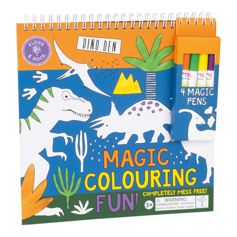 Dino Magic Coloring Fun