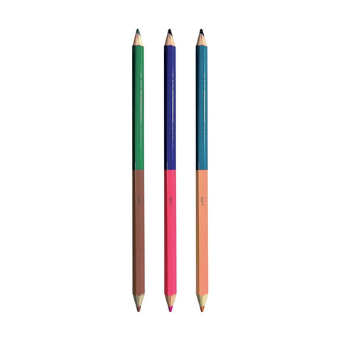 2 of a Kind Double Ended Colored Pencils - OOLY