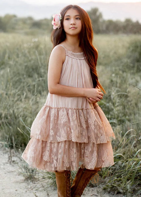 Catrina Dress - Desert Shell