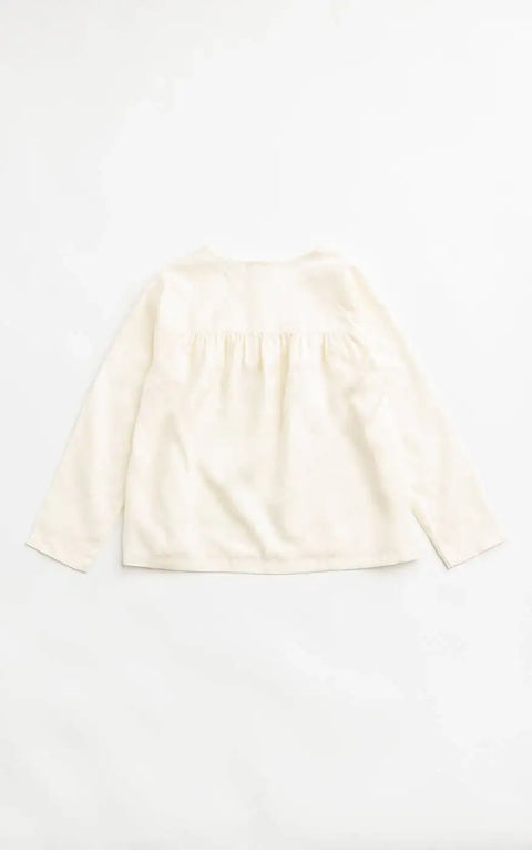 Vanilla Cream Folklore Top