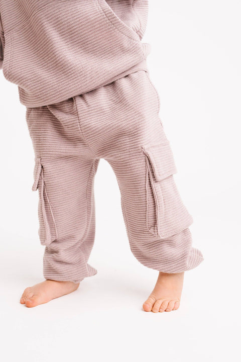 Lavender Fog Waffle Cargo Set