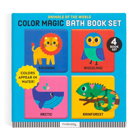 Color Magic Bath Book Set - Animals of The World