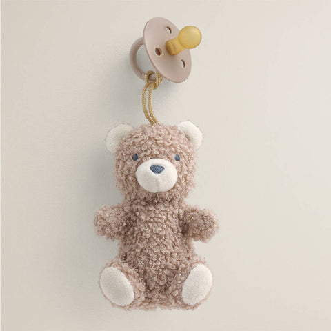Bitzy Pal™ Natural Rubber Pacifier & Plush - Bow