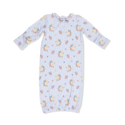 Kimono Gown & Knot Headband - Country Stitch Floral