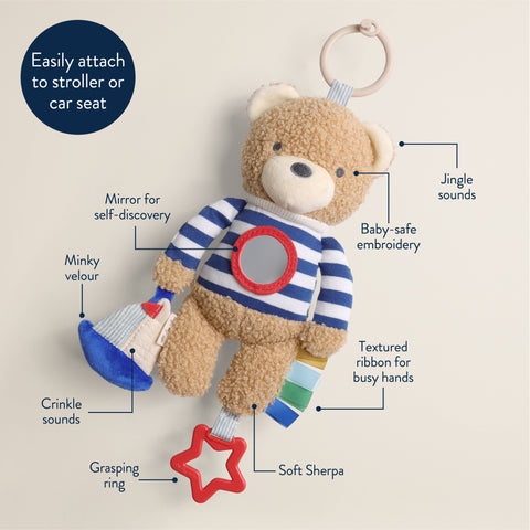Bitzy Traveler™ - Bear