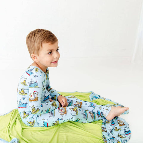 Ship Convertible Footie Pajamas