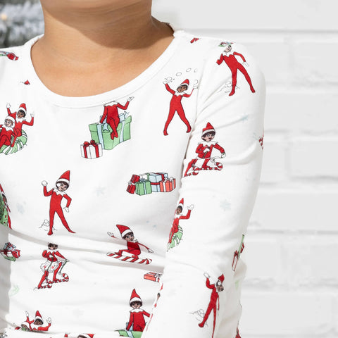 Kids Bamboo Pajama Set - The Elf on the Shelf