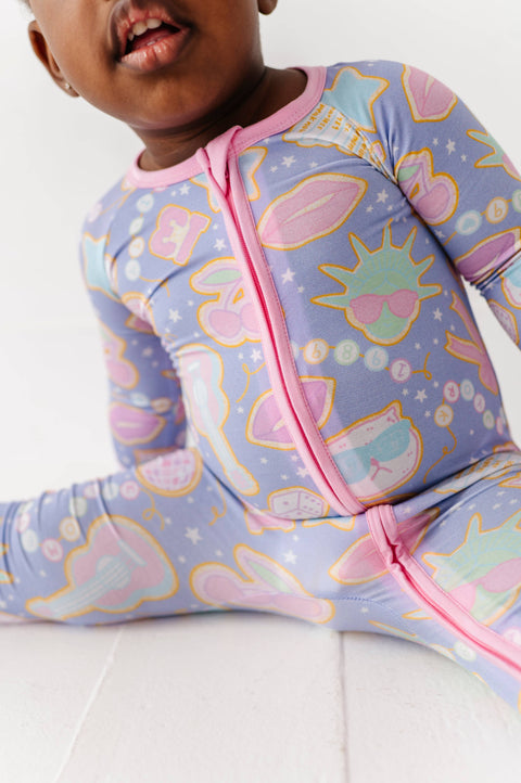 Lavender Haze Convertible Bamboo Pajama