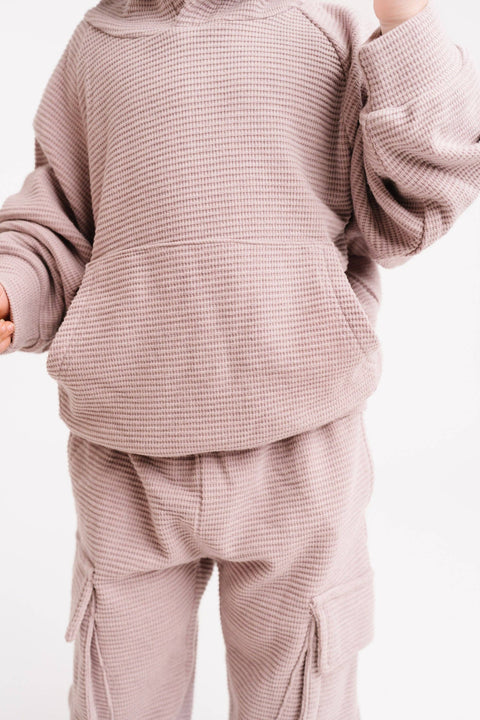 Lavender Fog Waffle Cargo Set