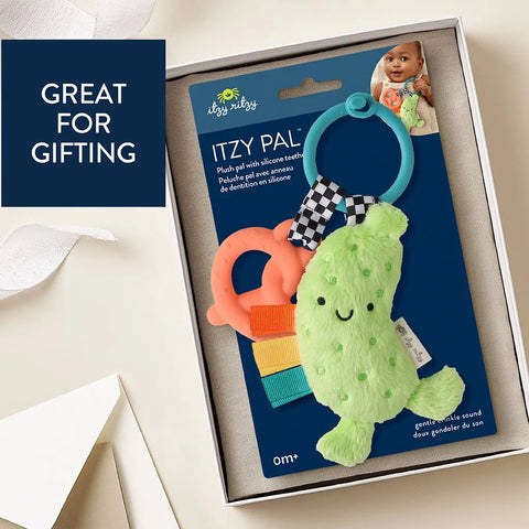 Itzy Pal™ Plush & Teether - Parker the Pickle