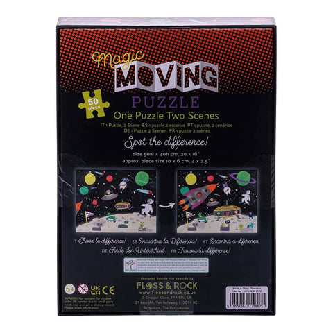 Space 50 Piece Magic Moving Puzzle