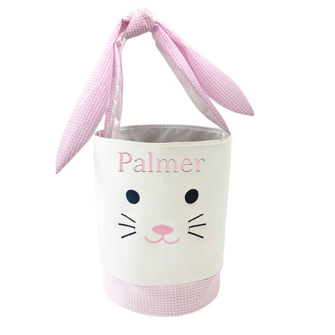 Easter Bunny Basket (Pink)