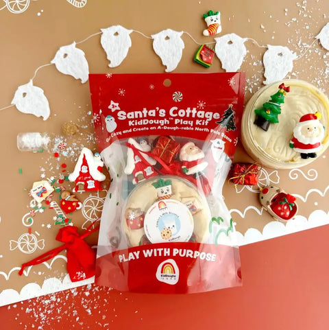 Santa's Cottage Play Dough Kit