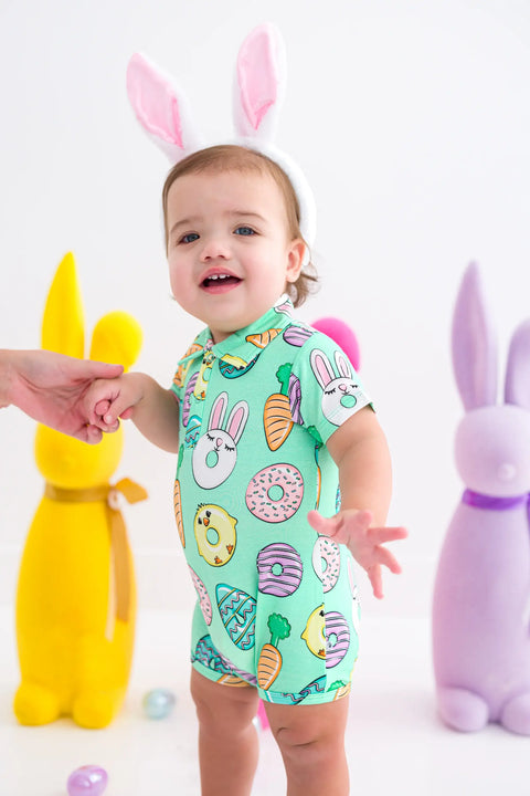 Easter Sweets Polo Shortie Romper