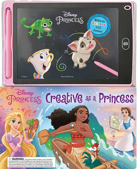 Disney Princess: Creative as a Princess Book & Drawing Pad