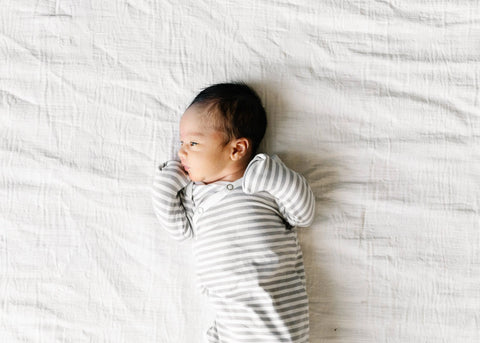 Newborn Knotted Gown - Everest