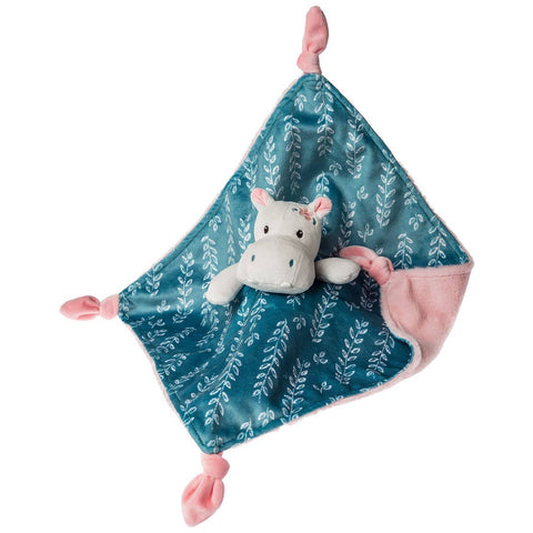 Jewel Hippo Character Blanket