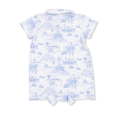 Polo Shortie - Golf Toile