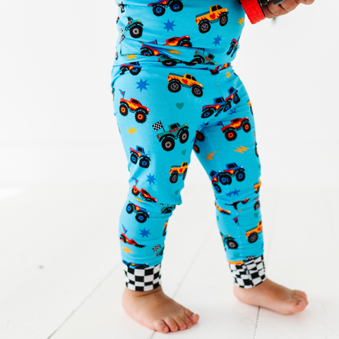 Monster Trucks Kids Pajama