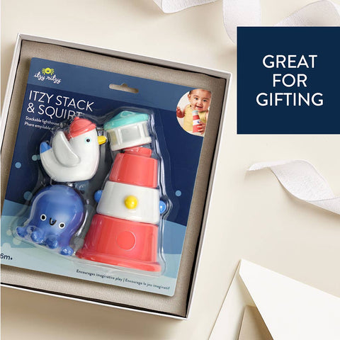 Itzy Stack & Squirt™ - Bath & Water Toy