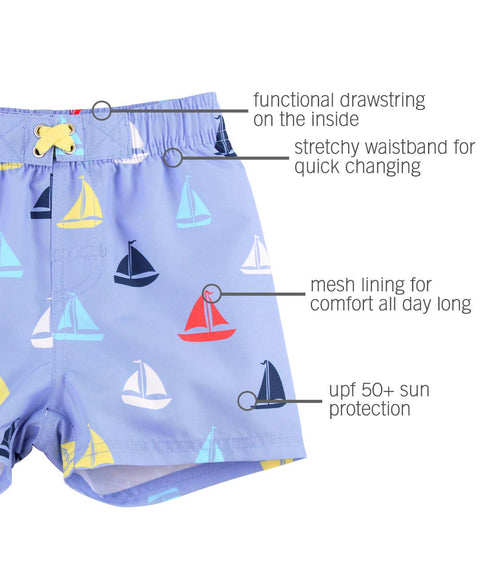 Down By The Bay Swim Trunks