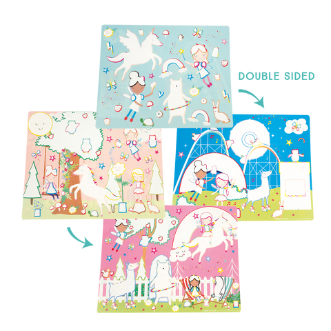 Rainbow Fairy Magic Water Placemats