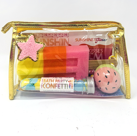 Summer Vibes Bath Gift Set for Girls