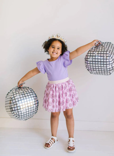 Flutter Tee - Purple