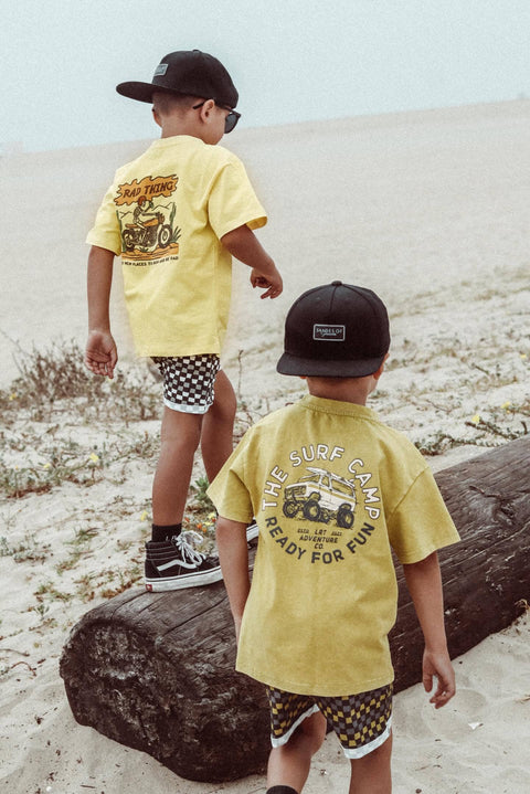 Gold Dust Surf Camp Kids Graphic Shirt