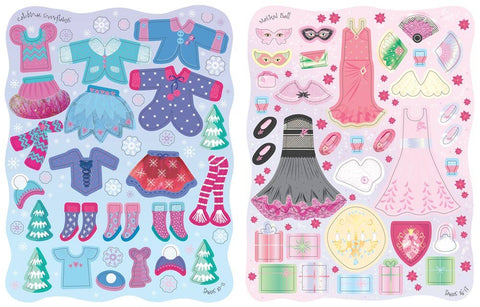 Dolly Dressing Sticker Book - Christmas