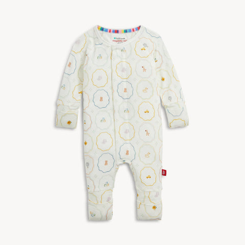 Nursery Magic Cream Modal Convertible Coverall