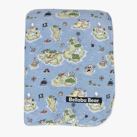 Bamboo Sherpa Blanket - Pirate Cove