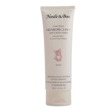 Baby Bath & Massage Set, Crème Douce, Peach Flowers