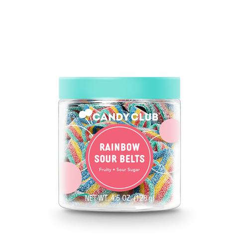 Rainbow Sour Belts Candy